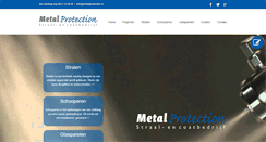 Desktop Screenshot of metalprotection.nl